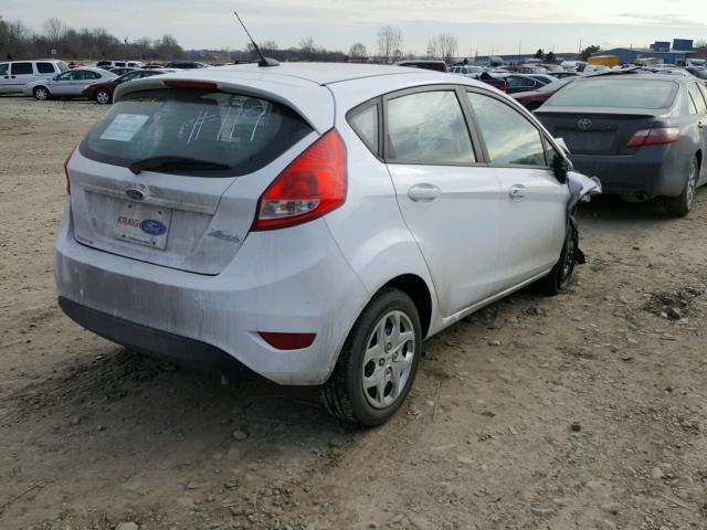 3FADP4TJ2DM215624 - 2013 FORD FIESTA S WHITE photo 4