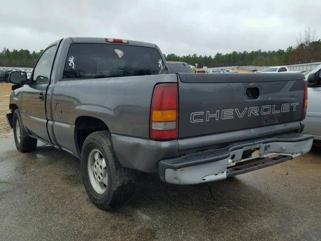 1GCEC14V0YZ370249 - 2000 CHEVROLET SILVERADO GRAY photo 3