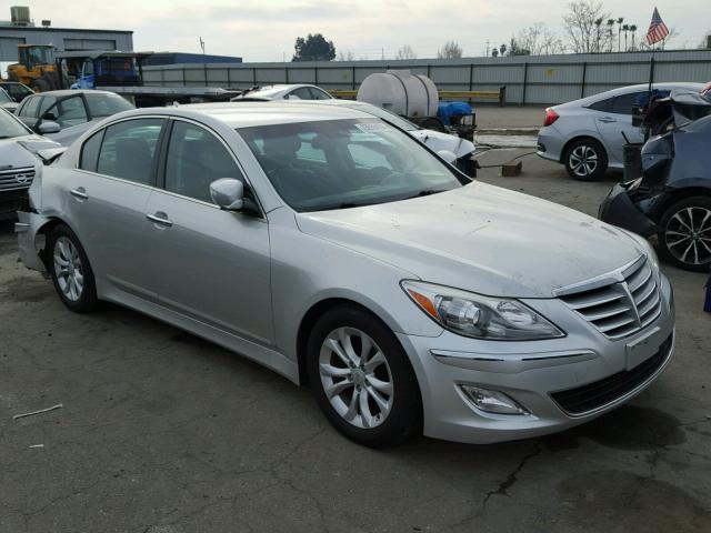 KMHGC4DD1DU212524 - 2013 HYUNDAI GENESIS 3. SILVER photo 1