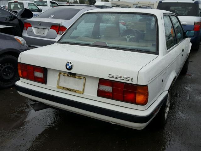 WBAAA2304KEC49156 - 1989 BMW 325 I AUTO WHITE photo 4