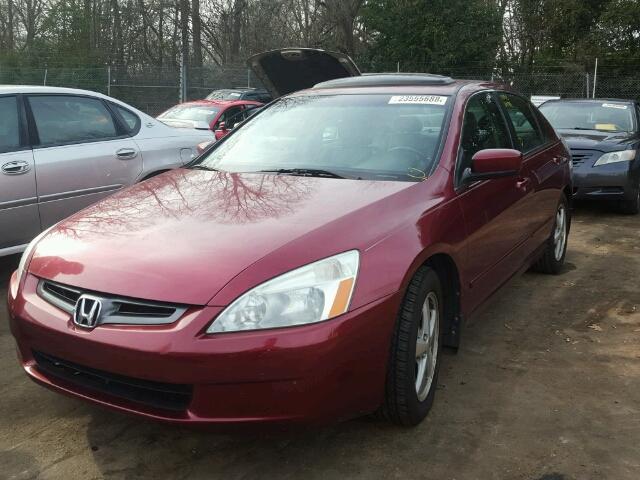 1HGCM566X3A059728 - 2003 HONDA ACCORD EX RED photo 2