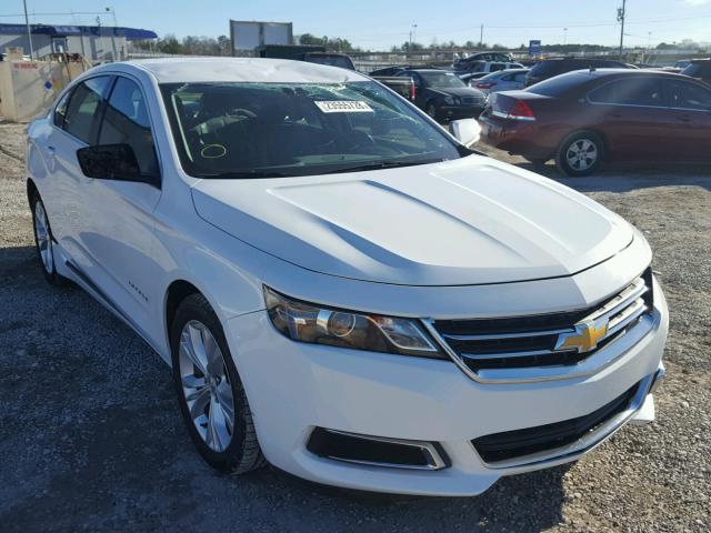 2G1125S31F9222380 - 2015 CHEVROLET IMPALA LT WHITE photo 1