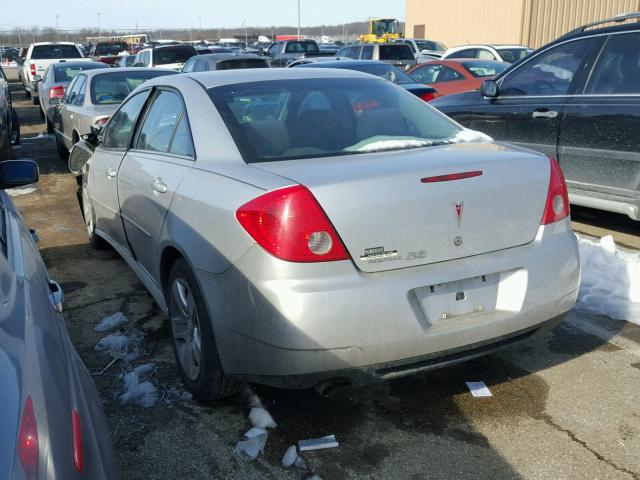 1G2ZJ57B094263298 - 2009 PONTIAC G6 SILVER photo 3