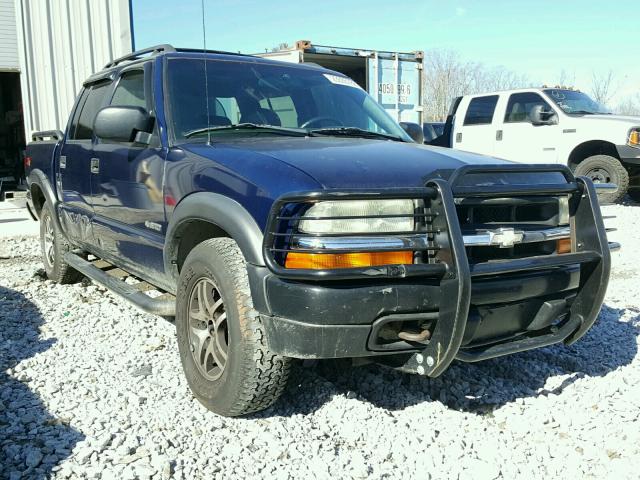 1GCDT13X34K103365 - 2004 CHEVROLET S TRUCK S1 BLUE photo 1