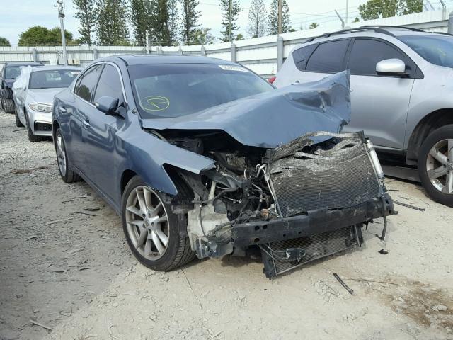 1N4AA5AP7AC861465 - 2010 NISSAN MAXIMA S GRAY photo 1