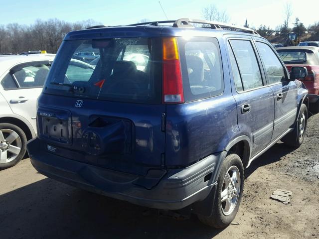 JHLRD1851VC015245 - 1997 HONDA CR-V LX BLUE photo 4