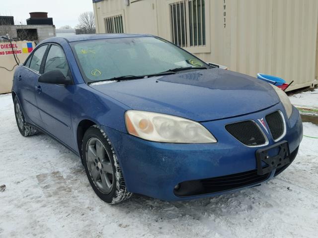 1G2ZH58N574158838 - 2007 PONTIAC G6 GT BLUE photo 1