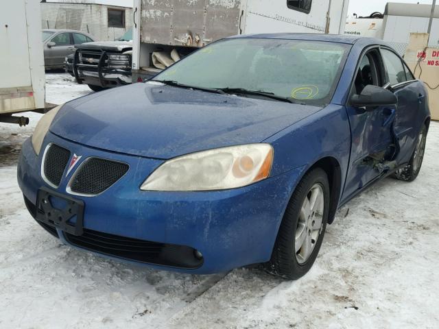 1G2ZH58N574158838 - 2007 PONTIAC G6 GT BLUE photo 2