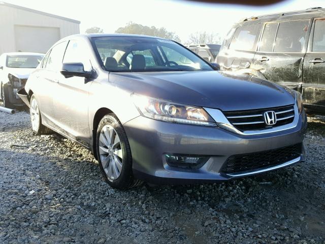 1HGCR2F81EA201632 - 2014 HONDA ACCORD EXL GRAY photo 1