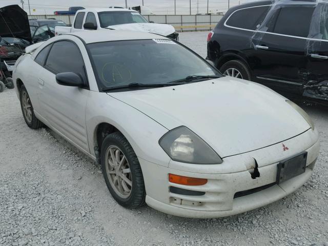 4A3AC44G61E194173 - 2001 MITSUBISHI ECLIPSE GS WHITE photo 1