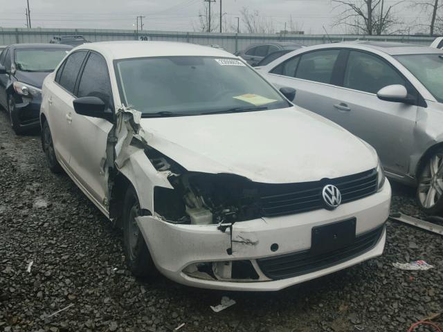 3VW2K7AJ0BM080948 - 2011 VOLKSWAGEN JETTA BASE 白色 照片 1