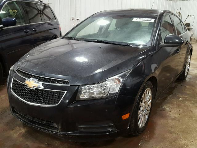 1G1PK5S92B7290326 - 2011 CHEVROLET CRUZE ECO GRAY photo 2