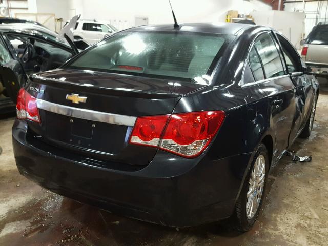 1G1PK5S92B7290326 - 2011 CHEVROLET CRUZE ECO GRAY photo 4