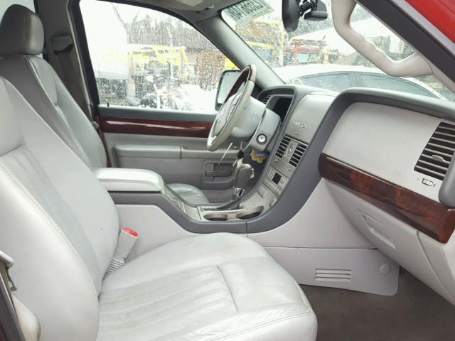 5LMEU88H74ZJ19130 - 2004 LINCOLN AVIATOR 栗色 照片 5