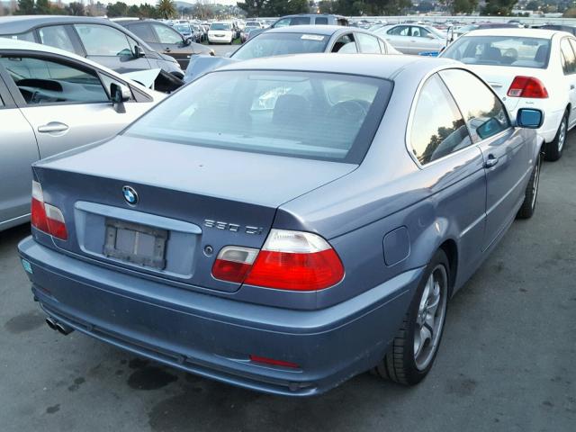 WBABN53483PH04755 - 2003 BMW 330 CI GRAY photo 4