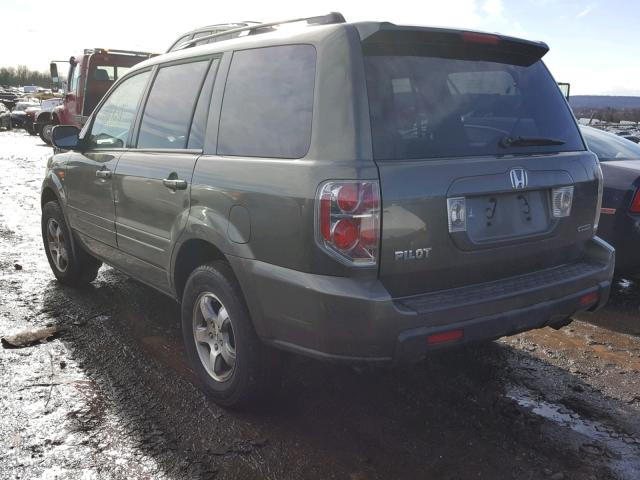 5FNYF18516B028746 - 2006 HONDA PILOT EX GREEN photo 3