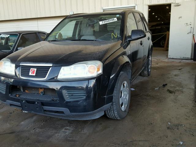 5GZCZ23D76S837661 - 2006 SATURN VUE BLACK photo 2