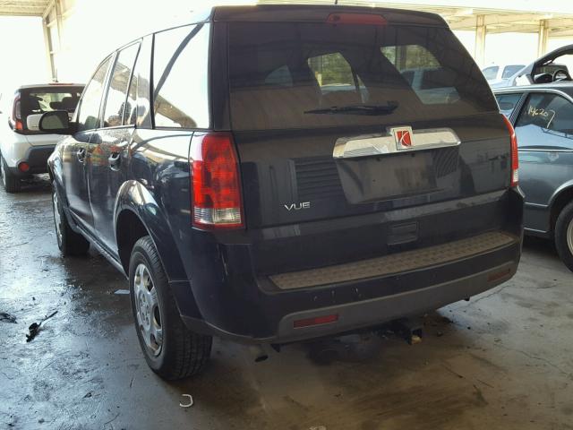 5GZCZ23D76S837661 - 2006 SATURN VUE BLACK photo 3