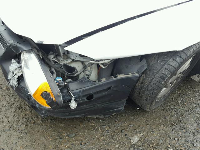 1G2NF52E91C263831 - 2001 PONTIAC GRAND AM S WHITE photo 9