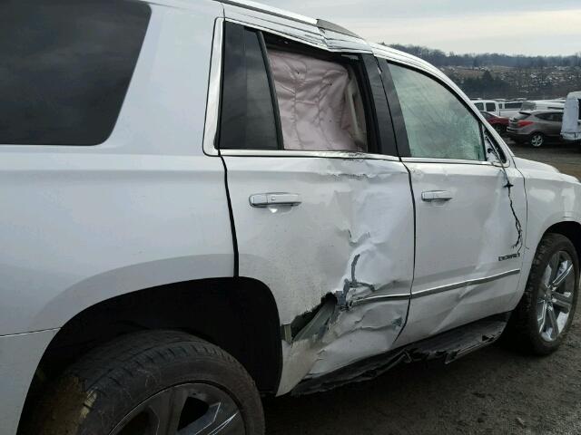 1GKS2CKJ7GR249206 - 2016 GMC YUKON DENA WHITE photo 9