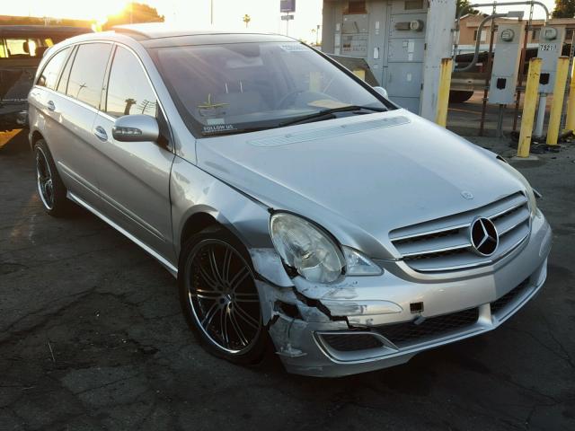 4JGCB75EX6A009968 - 2006 MERCEDES-BENZ R 500 SILVER photo 1