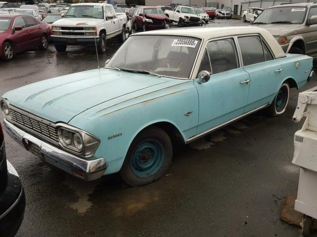 Z170546 - 1964 AMC RAMBLER TEAL photo 2