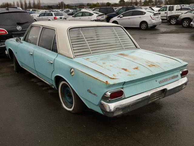 Z170546 - 1964 AMC RAMBLER TEAL photo 3