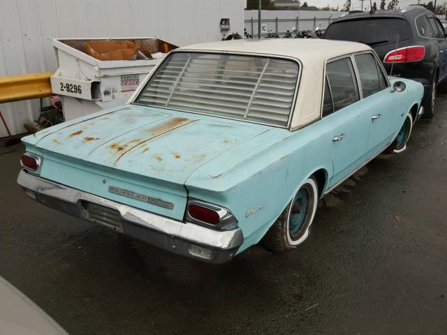 Z170546 - 1964 AMC RAMBLER TEAL photo 4