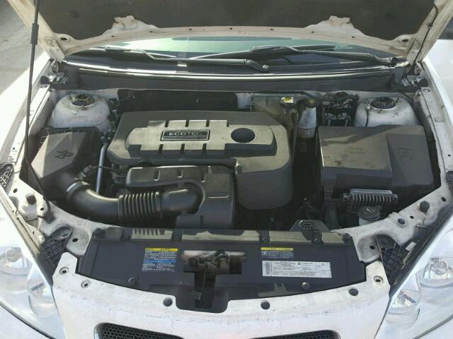 1G2ZF55B164221593 - 2006 PONTIAC G6 SE WHITE photo 7