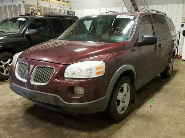 1GMDV33L36D152748 - 2006 PONTIAC MONTANA SV BURGUNDY photo 2