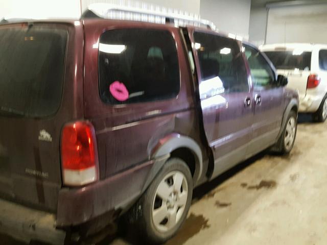 1GMDV33L36D152748 - 2006 PONTIAC MONTANA SV BURGUNDY photo 9