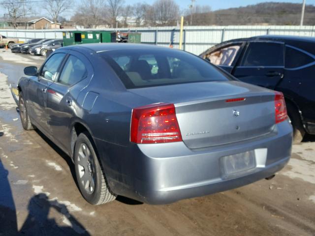 2B3KA43G37H708241 - 2007 DODGE CHARGER SE CHARCOAL photo 3