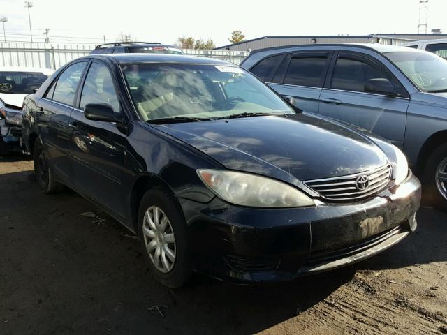 4T1BE30KX6U155892 - 2006 TOYOTA CAMRY LE BLACK photo 1