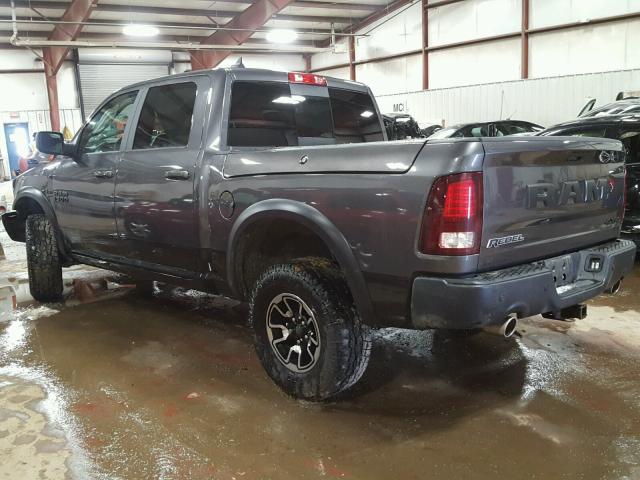 1C6RR7YT2HS608114 - 2017 RAM 1500 REBEL GRAY photo 3