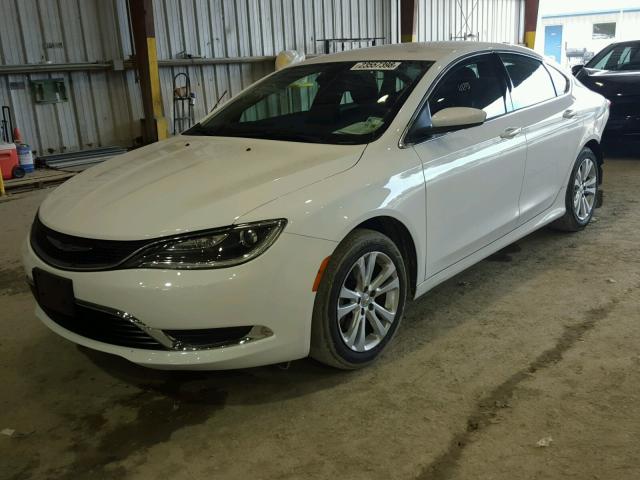 1C3CCCAB5GN106466 - 2016 CHRYSLER 200 LIMITE WHITE photo 2