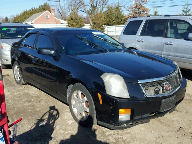 1G6DM57N730153907 - 2003 CADILLAC CTS BLACK photo 1