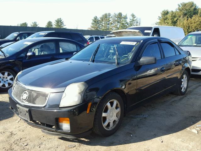 1G6DM57N730153907 - 2003 CADILLAC CTS BLACK photo 2