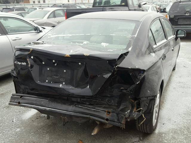 19XFB2F82CE352053 - 2012 HONDA CIVIC EX შავი ფოტო 4