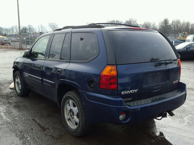 1GKDT13S632242994 - 2003 GMC ENVOY BLUE photo 3