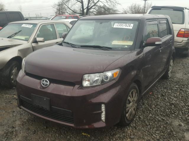 JTLZE4FE4EJ056922 - 2014 TOYOTA SCION XB PURPLE photo 2