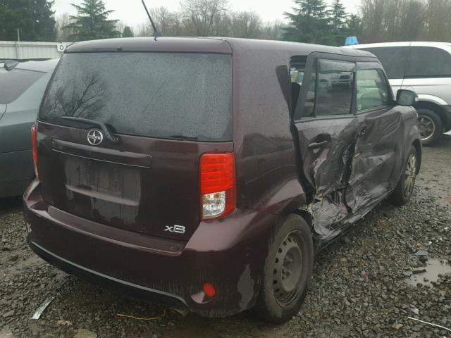 JTLZE4FE4EJ056922 - 2014 TOYOTA SCION XB PURPLE photo 4