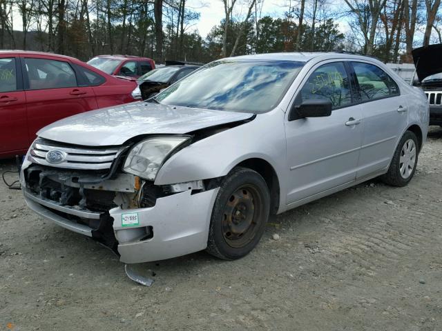 3FAHP06Z59R121260 - 2009 FORD FUSION S SILVER photo 2