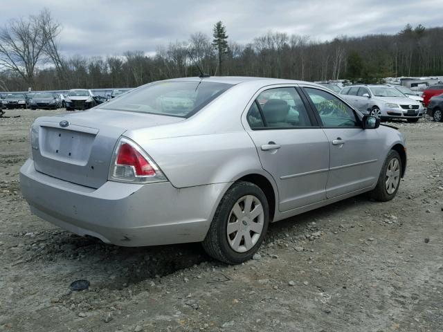 3FAHP06Z59R121260 - 2009 FORD FUSION S SILVER photo 4