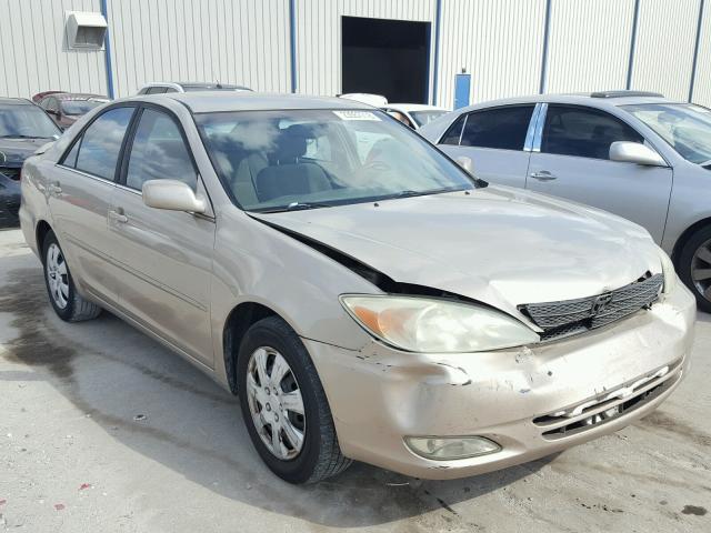 4T1BE32K44U806539 - 2004 TOYOTA CAMRY LE GOLD photo 1