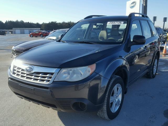 JF2SHBBCXCH422837 - 2012 SUBARU FORESTER 2 CHARCOAL photo 2