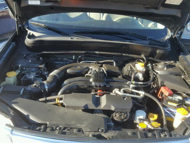 JF2SHBBCXCH422837 - 2012 SUBARU FORESTER 2 CHARCOAL photo 7