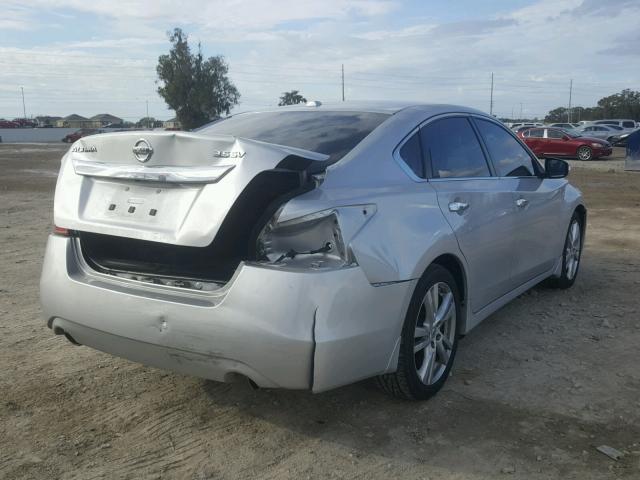 1N4BL3AP4DC214786 - 2013 NISSAN ALTIMA 3.5 SILVER photo 4