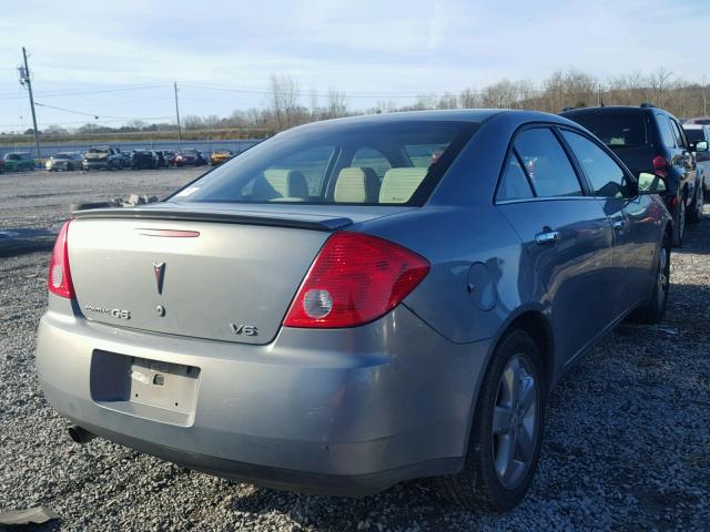 1G2ZG57NX84306536 - 2008 PONTIAC G6 BASE TURQUOISE photo 4