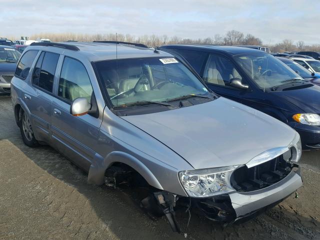 5GADT13S742227967 - 2004 BUICK RAINIER CX SILVER photo 1