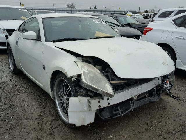 JN1BZ34D87M503391 - 2007 NISSAN 350Z COUPE WHITE photo 1